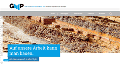 Desktop Screenshot of geotechnik-gmp.com